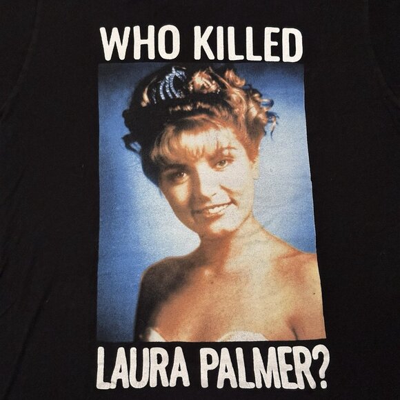 2016 Official Twin Peaks Shirt Sz M David Lynch Fire Walk With Me Laura Palmer - Picture 2 of 8